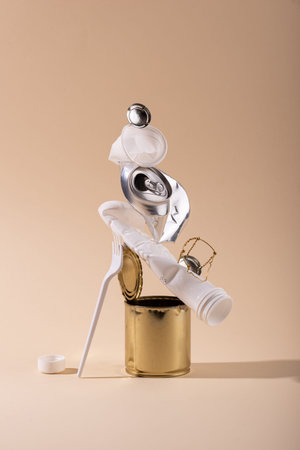 Reduce, reuse, recycle zero waste concept
