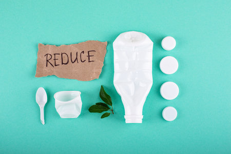 Reuse, reduce, recycle concept. Zero wasteの写真素材