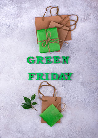 Green Friday eco friendly conceptの写真素材