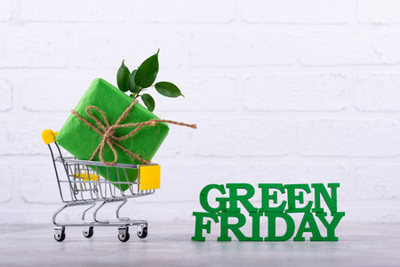 Green Friday eco friendly conceptの写真素材