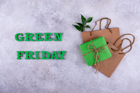 Green Friday eco friendly conceptの写真素材