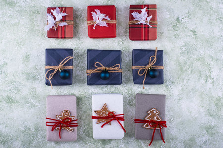 Christmas or New Year gift box