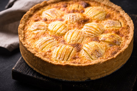 Homemade apple pie, comfort foodの写真素材