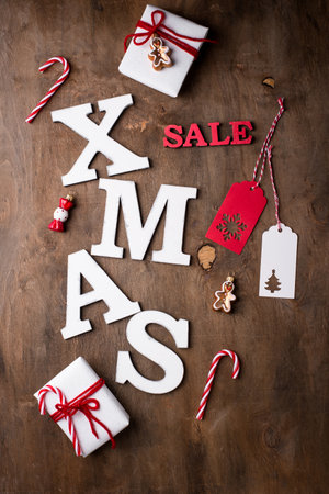 Christmas sale concept. Boxing day.の写真素材