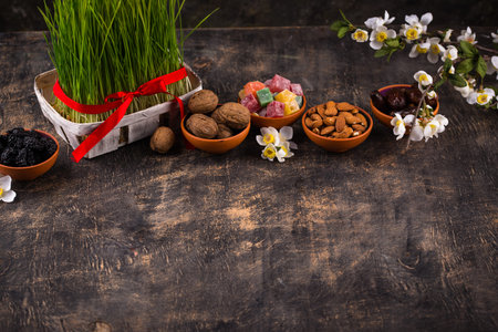 Traditional Azerbaijan spring holiday Novruz conceptの写真素材