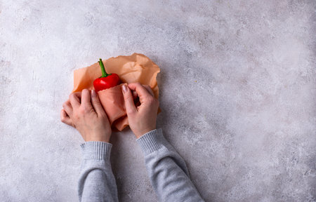 Plastic free reusable beeswax wrapの写真素材