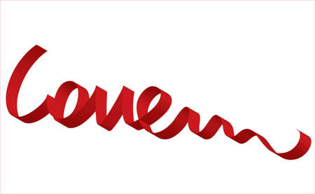 Vector illustration of ribbonのイラスト素材