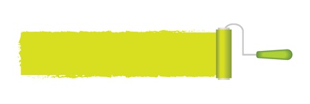 Vector illustration of paint roller  のイラスト素材