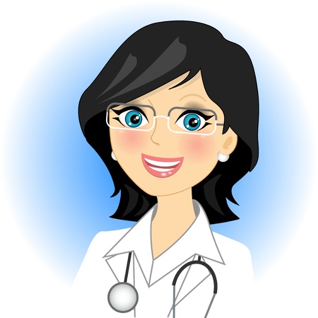 illustration of doctorのイラスト素材