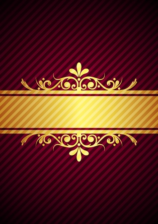  gold bourdeaux backgroundのイラスト素材
