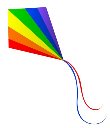 illustration of kiteのイラスト素材