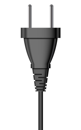 Vector illustration of electric plugのイラスト素材