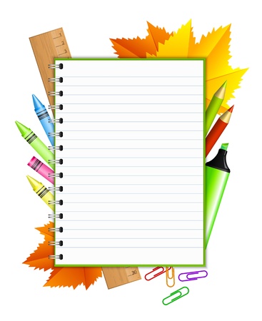  Back to school   - vector frameのイラスト素材
