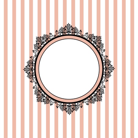Vector pink striped backgroundのイラスト素材