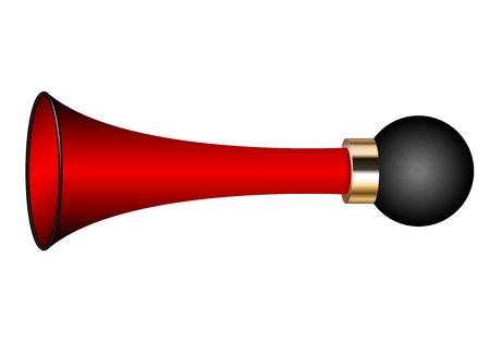 illustration of air hornのイラスト素材