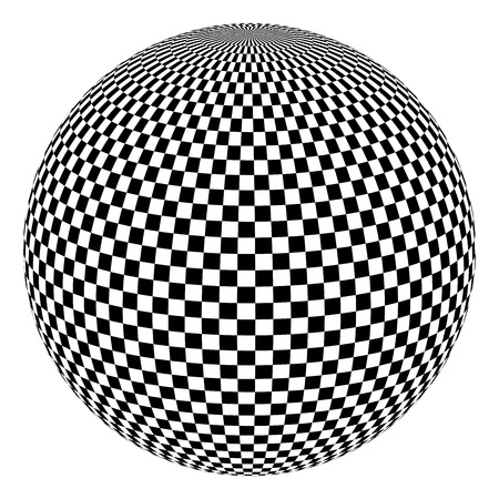 illustration of black and white ballのイラスト素材