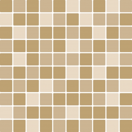 brown tile wallのイラスト素材