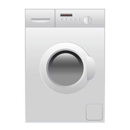 illustration of washing machineのイラスト素材