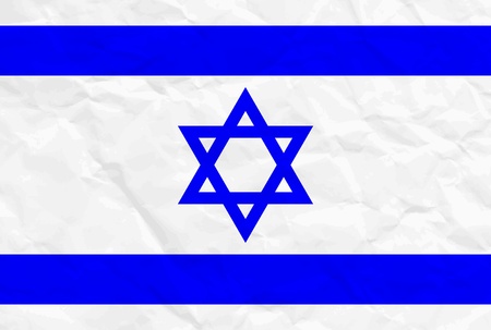 Vector illustration of Israel flagのイラスト素材