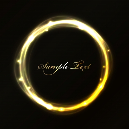 Vector glowing frameのイラスト素材
