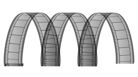 Vector illustration of film stripのイラスト素材