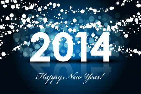 2014 - Happy New Year backgroundのイラスト素材