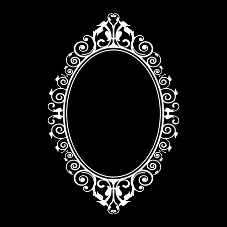 Vector illustration of vintage frameのイラスト素材
