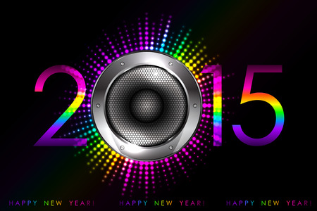 Party - vector 2015 New Year backgroundのイラスト素材