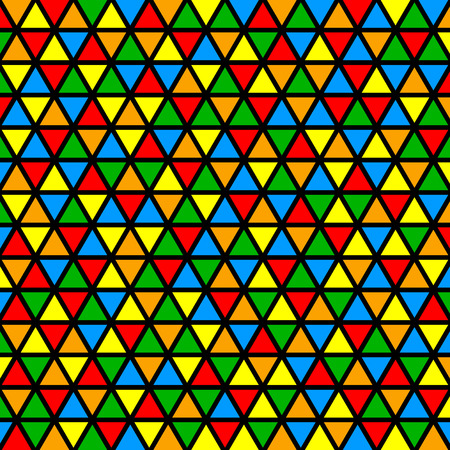 Vector mosaic seamless patternのイラスト素材