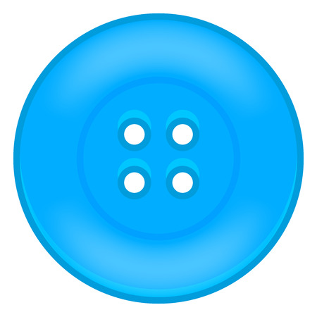 Vector illustration of blue buttonのイラスト素材