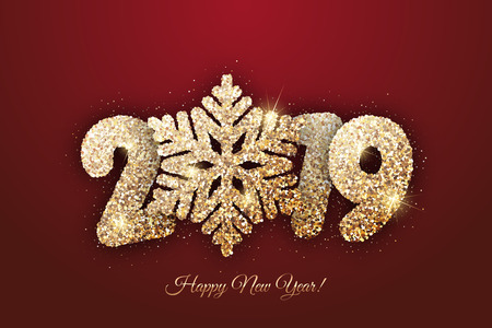 Vector New Year card -のイラスト素材