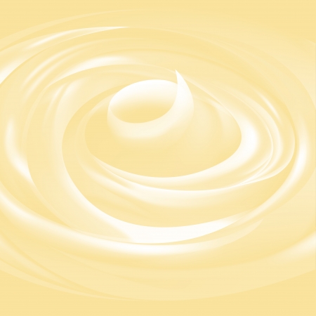 Yogurt, ice-cream or facial cream vector texture. Editable colorのイラスト素材