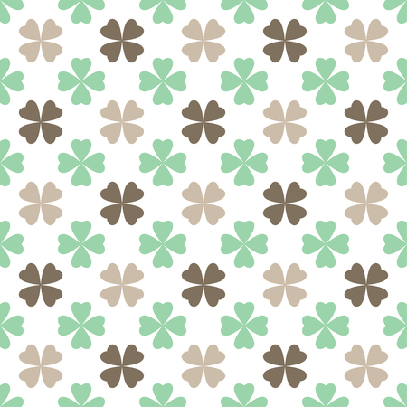 abstract seamless floral patternのイラスト素材