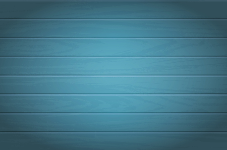 Wooden background. Vector texture of table surface. Top view. Blue wood boards.のイラスト素材