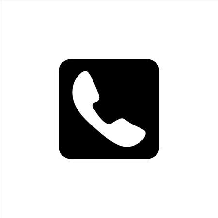 telephone handset icon, vector, symbol illustrationのイラスト素材