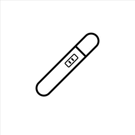 positive pregnancy test icon vector illustration,のイラスト素材