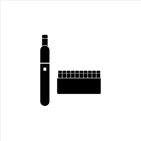 Tobacco heating system icon vectorのイラスト素材