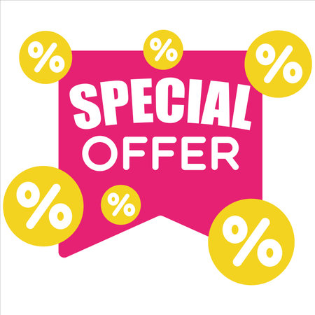 Special offer, discounts icon vector illustration symbolのイラスト素材