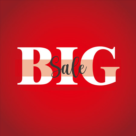 Big sale icon vector illustrationのイラスト素材
