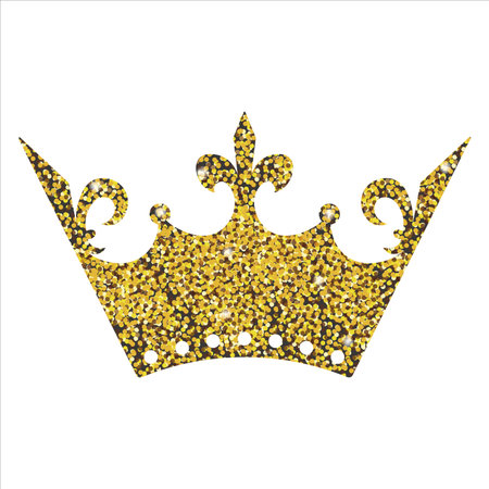 crown icon, vector, illustration, symbolのイラスト素材
