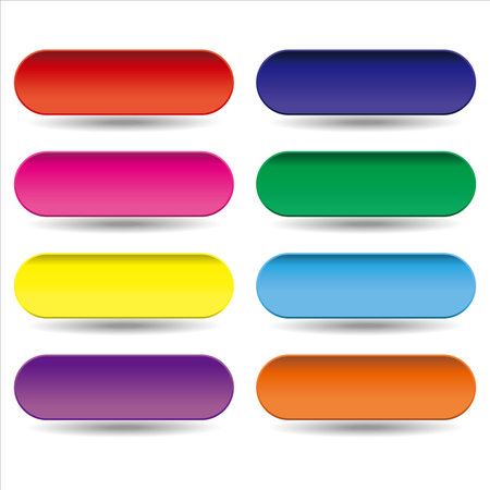 set buttons icon vector illustration symbolのイラスト素材