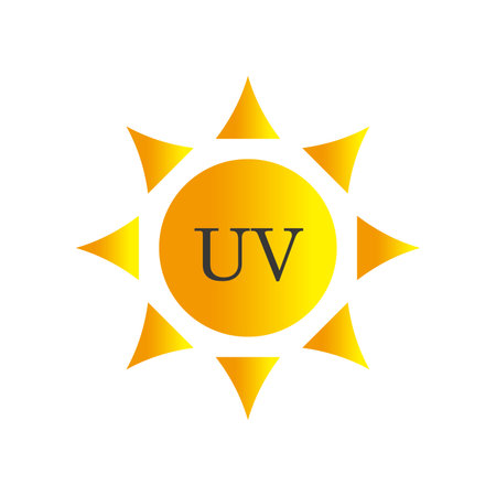 Sun protection icon vector illustration symbolのイラスト素材