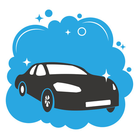Car wash icon vector illustration symbolのイラスト素材