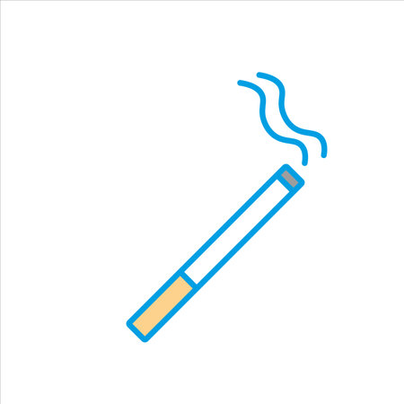 cigarette icon vector illustration symbolのイラスト素材