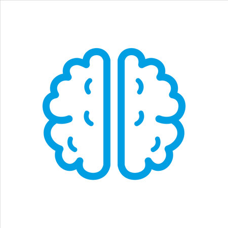 brain icon vector illustration symbolのイラスト素材