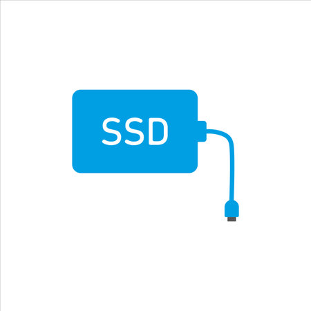 SSD icon vector illustration symbolのイラスト素材