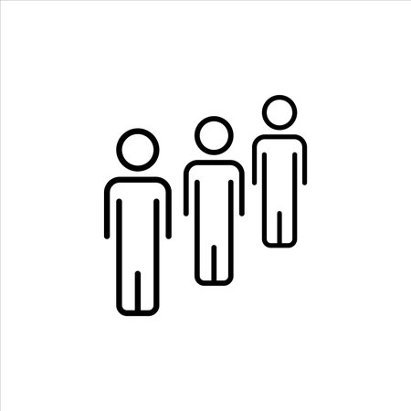 people icon vector illustration symbolのイラスト素材