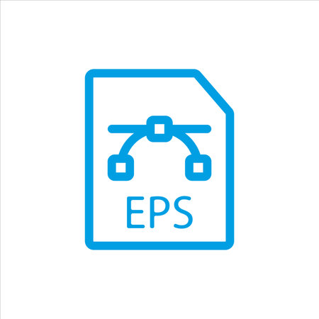 eps file icon vector illustration symbolのイラスト素材