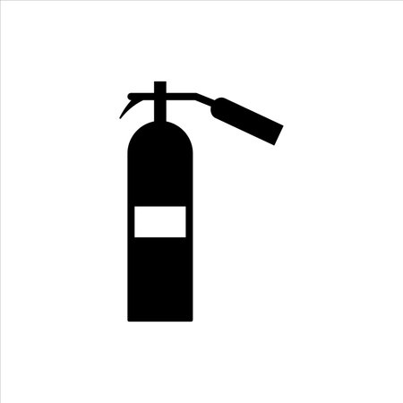 fire extinguisher icon vector illustration symbolのイラスト素材