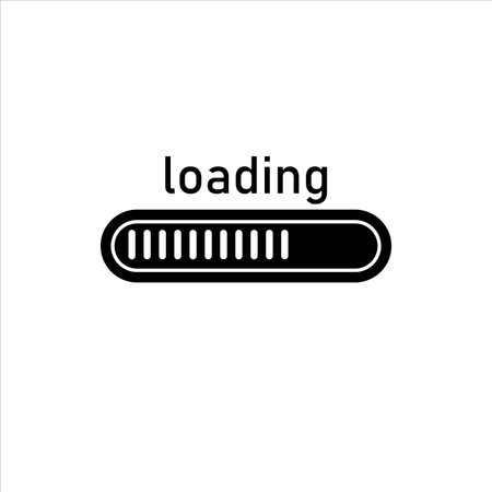 loading icon vector illustration symbolのイラスト素材
